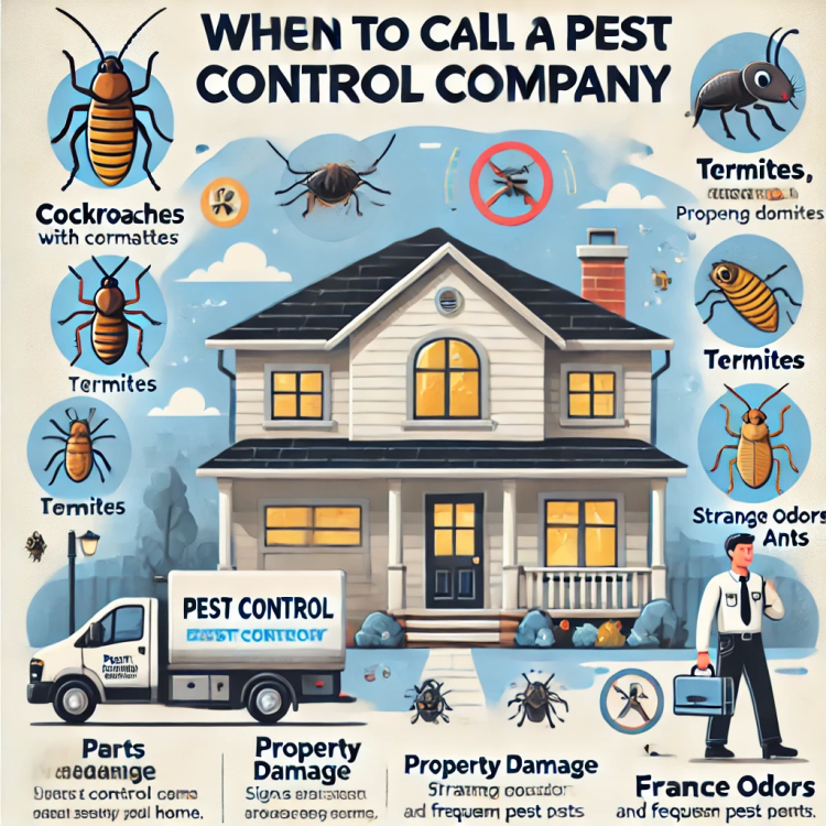 When to Call a Pest Control Company?