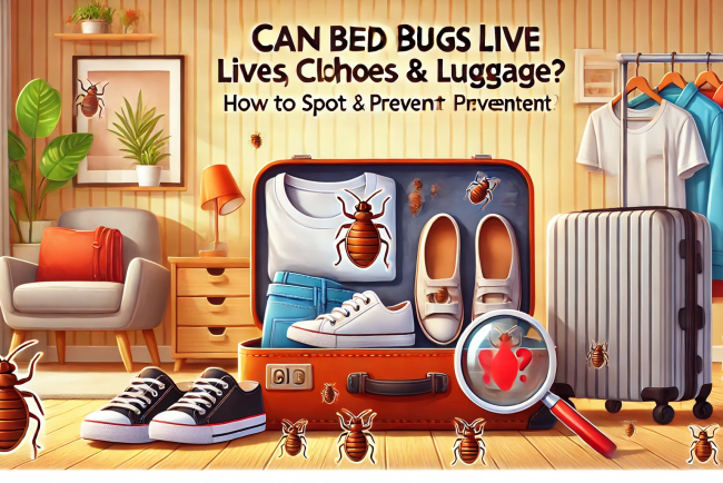Can Bed Bugs Live in Clothes, Shoes & Luggage? | How to Spot