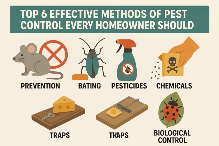 Top 6 Effective Methods of Pest Control Every Homeowner Should Know