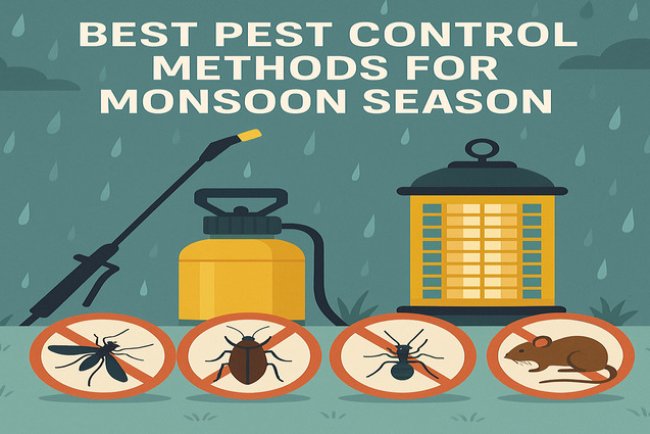 Best Pest Control Methods for the Monsoon Season