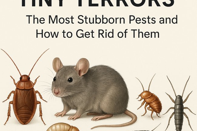 Tiny Terrors: The Most Stubborn Pests and How to Get Rid of Them