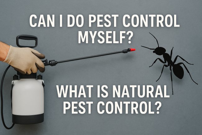 Can I Do Pest Control Myself? What Is Natural Pest Control?