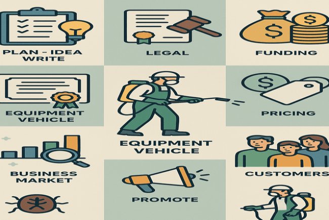 9 Essential Steps to Launch a Pest Control Business