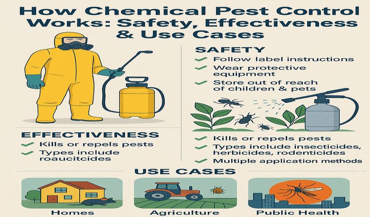 How Chemical Pest Control Works Safety & Effectiveness