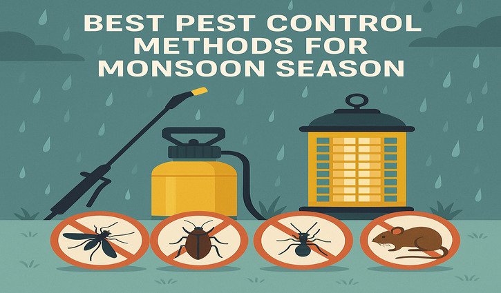 Best Pest Control Methods for the Monsoon Season