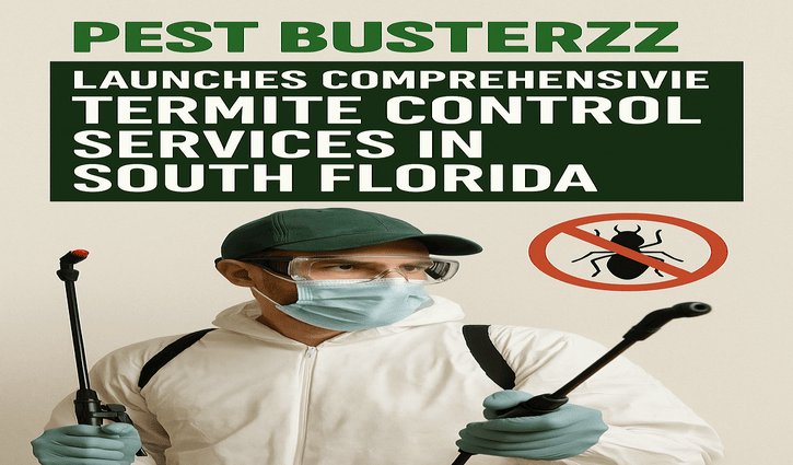 Pest Busterzz Expands Termite Control Services Across South Florida